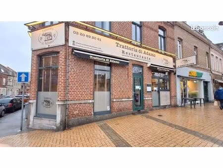 fonds de commerce  pizzeria  restauration 77 m² croix