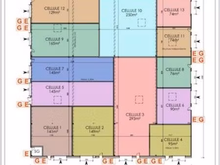 plusieurs entrepôts à vendre- plusieurs surfaces dispo