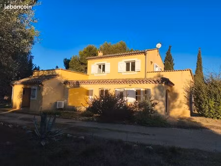 magnifique villa f7 de 179 m² sur terrain arboré de 5 500 m² – canet ( 35 km de montpellie