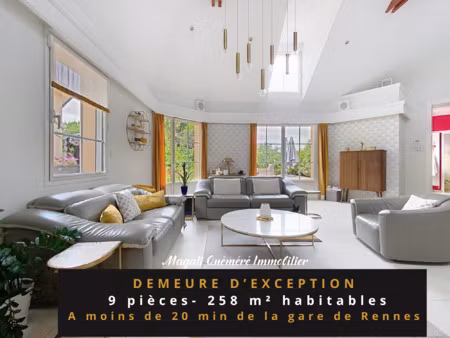 maison de luxe à vendre à montfort-sur-meu : 846 568 € | 258m²
