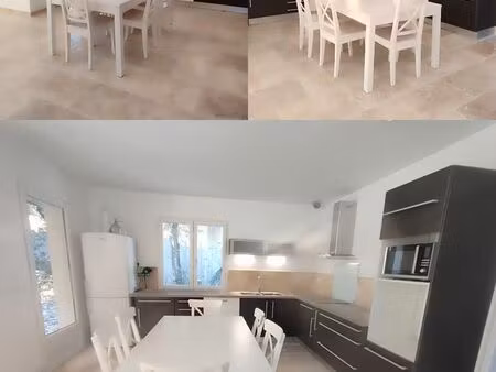 location maison meublée neuve clim jardin