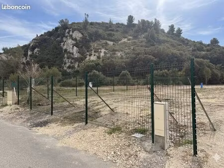 terrain viabilisé 460m2 la begude rochefort du gard