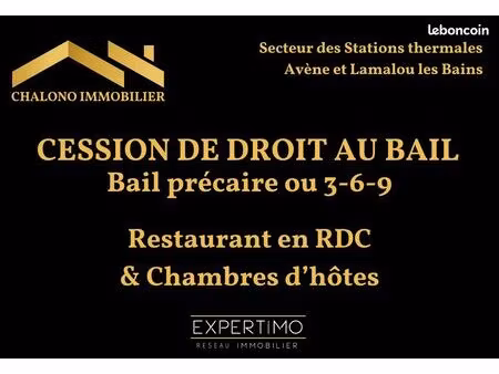 local 770 m² le bousquet-d'orb