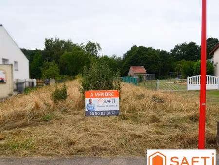 terrain constructible à vendre