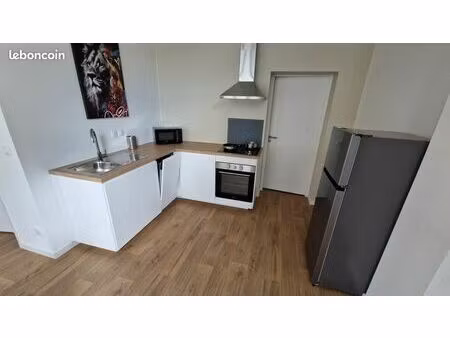 location t2 neuf meublé à la madeleine