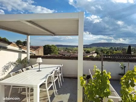 maison de village (terrasse & garage)- clarensac