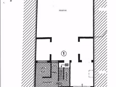 murs commerciaux 148 m² dunkerque