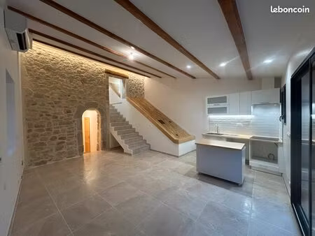 maison de village rénovée