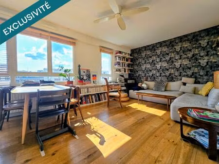 appartement 3 pièces au pied du canal de l'ourcq