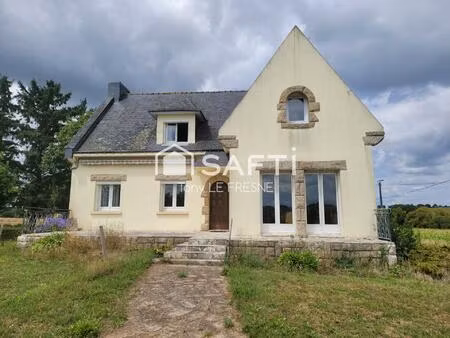 vente maison 8 pièces 140 m² évellys (56500)