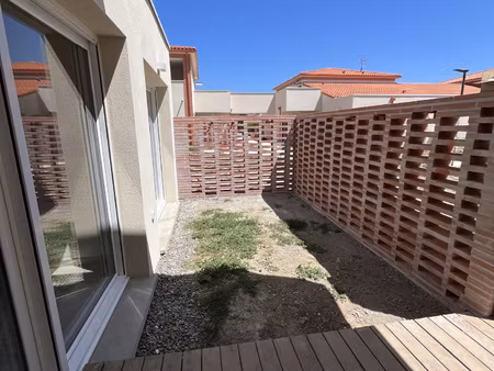 2 pieces rez de jardin - parking - terrasse