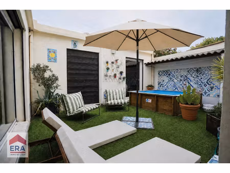 maison 4 pèces de 114m2 jardin + piscine hors sol 13015 (la delorme)