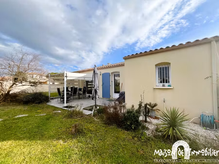 sud royan - meschers sur gironde - plain pied - 4 chambres -