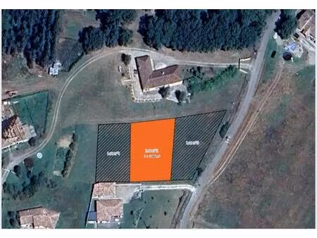 vente terrain 1086 m² lagraulet-saint-nicolas (31480)