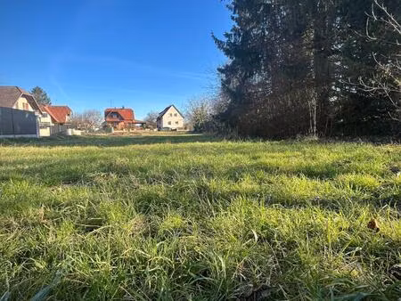 vente terrain 725 m² muttersholtz (67600)