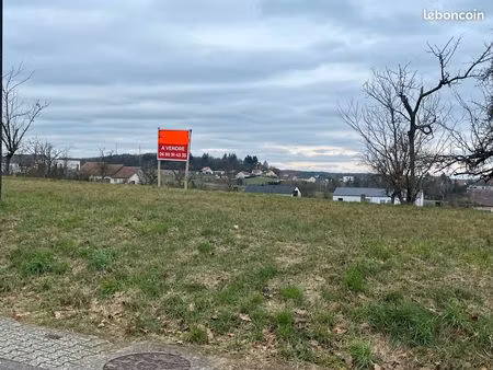 a vendre 2 terrains à bâtir à réméring-les-puttelange