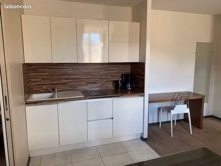 spacieux & lumineux appartement meublé f2 en plein centre