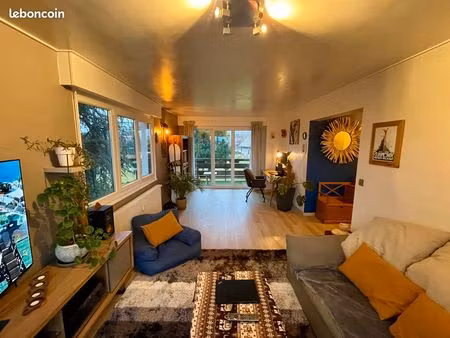 t3 meublé plein centre hyper lumineux