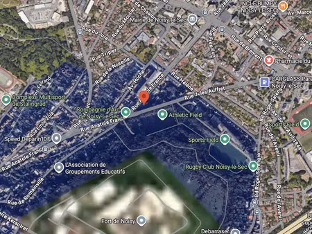 location terrain nu noisy le sec