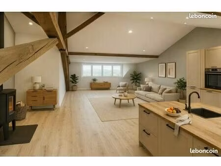 grand appartement neuf avec espace vert