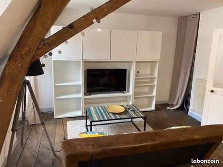 grand t2 meublé au cœur d’aubusson