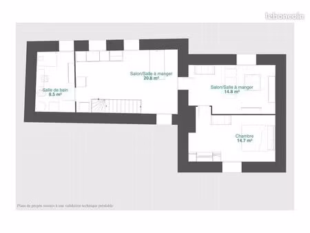 maison rénovée 3 chambres avec grand jardin