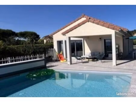 jolie villa récente 120m2 climatisée avec piscine