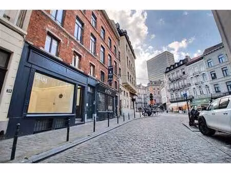 quartier sablon - commerce a louer - localisation idéale