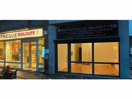 a louer : rez-de-chaussée commercial à oupeye