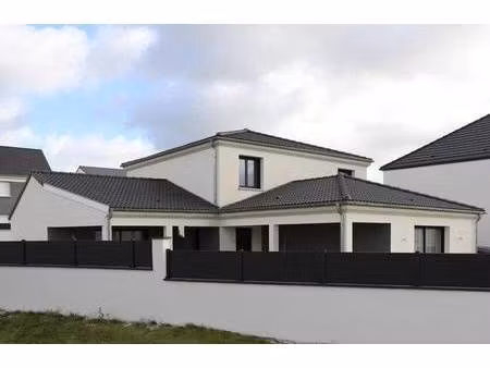 terrain avec maison neuve à vendre