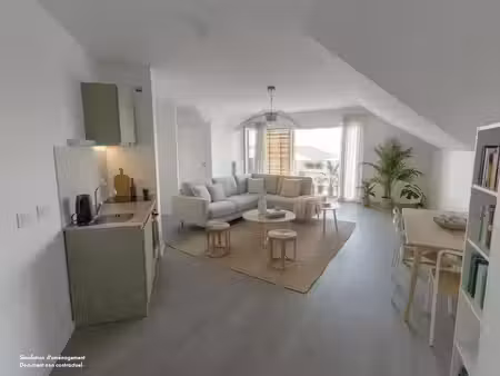vente appartement 2 pièces 62 m² locmiquélic (56570)