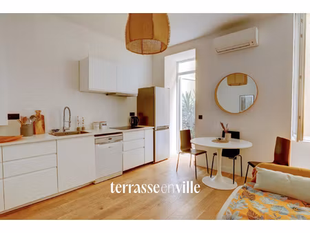 vieux port - opera - t2 - 24m2 - terrasse - 9m2 - 175 000eur