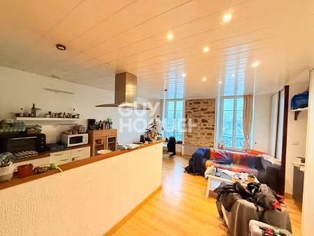 a louer appartement t2 meublé - quartier st martin à brest.