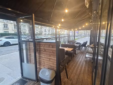 local commercial 40 m² + terrasse 23 m² – 16ᵉ arrondissement
