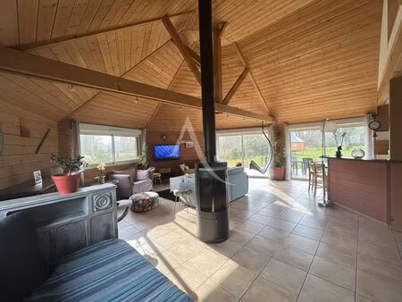 maison ossature bois a saint gildas des bois