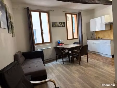 location 2p meublé 33m²