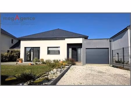 plain pied contemporain 2022- 3 chambres - garage - jardin- dpe a