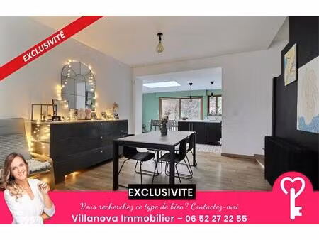 belle maison familiale semi-mitoyenne - 4 chambres  2 salles d'eau  jardin et garage