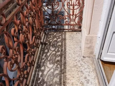 f2 avec petit balcon - 17 rue sully lyon 6