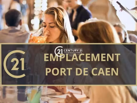 fonds de commerce restaurant port de caen