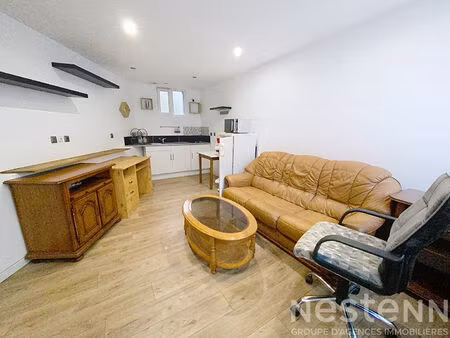 maison t2 en duplex et meublé - lorient kerentrech