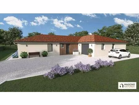 terrain avec maison neuve à vendre