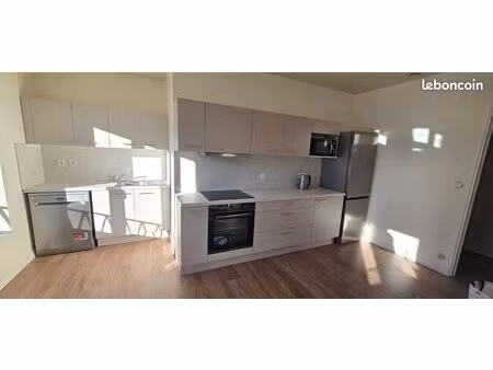 appartement 72m2 meublé et rénové avec garage