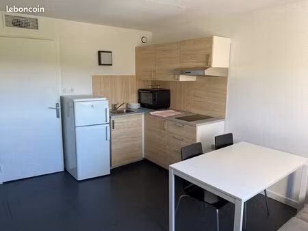 studio meublé 18m2 puyricard (aix-en-provence)