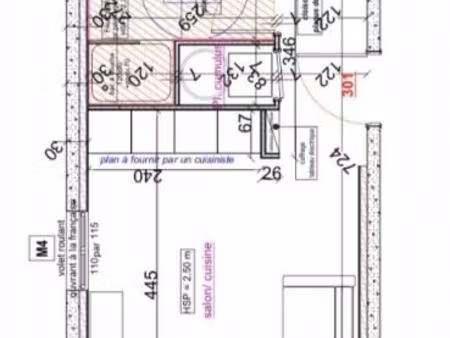 appartement 2 pièces 40 m²