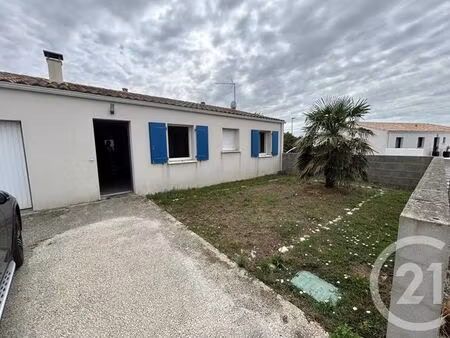 maison à louer - 4 pièces - 85 m2 - charron - 17 - poitou-charentes