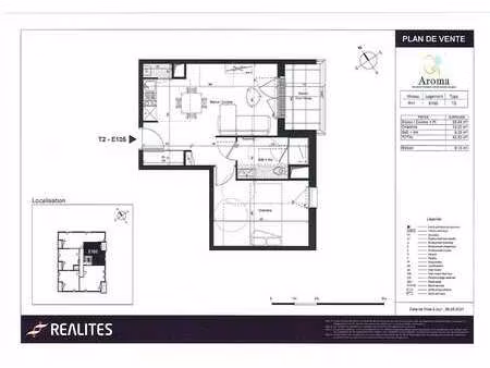 location appartement 2 pièces à cesson-sévigné (35510) : à louer 2 pièces / 42m² cesson-sé