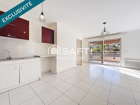 nice fabron standing : appartement t2 avec garage