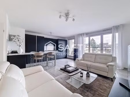 appartement f3 meublé – centre-ville d’ozoir-la-ferrière