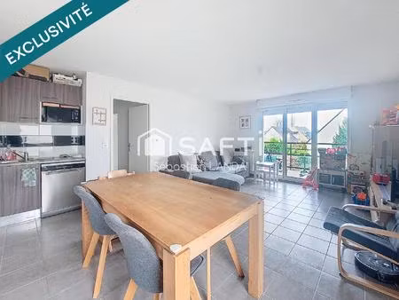 appartement t3 avec balcon – résidence montespan à rambouillet